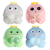 可愛造型發熱暖手寶-可換芯款 (4包組 )恐龍蛋暖手寶 暖手蛋 粉+綠+藍+灰各1