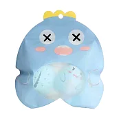 可愛造型發熱暖手寶-可換芯款 (4包組 )恐龍蛋暖手寶 暖手蛋 藍恐龍4包