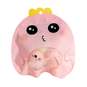 可愛造型發熱暖手寶-可換芯款 (4包組 )恐龍蛋暖手寶 暖手蛋 粉恐龍4包