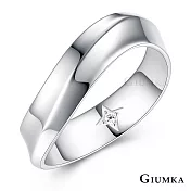 GIUMKA情侶戒指S925純銀戒指尾戒以愛之名 男女情人對戒 單個價格 MRS07094 情人節禮物推薦 寬版美國圍5號