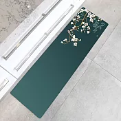 【巴芙洛】皮革紓壓防滑防油防水廚房長地墊45x120cm踏墊/地墊 一剪梅