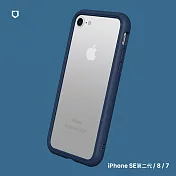 犀牛盾 iPhone SE3/SE2/8/7 CrashGuard NX 模組化防摔邊框殼- 海軍藍