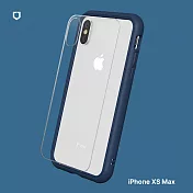 犀牛盾 iPhone XS Max Mod NX邊框背蓋兩用殼- 海軍藍