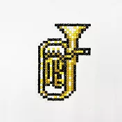 [HOMEHERE] DIY鑽石畫隨手裝飾貼 / 鑽石輝響曲 小號