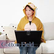 棉花田Q版造型多功能創意保暖毯-多款可選(90X145cm) 帥帥猴