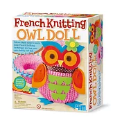 【4M】02764 美勞創意-貓頭鷹娃娃 French Knitting Owl Doll