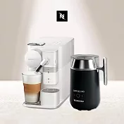 【nespresso】膠囊咖啡機 lattissima one 瓷白色 barista咖啡大師調理機 組合