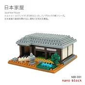 【日本 Kawada】Nanoblock 迷你積木-NBI-001 日本家屋