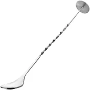 《ibili》不鏽鋼調酒吧平匙 | 吧匙 吧叉匙 吧勺 調酒用具 調酒吧平匙(27cm)