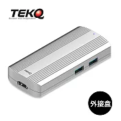 【TEKQ】583 URUS USB-C 5 合 1 外接盒 M.2 固態硬碟 太空灰