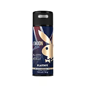 PLAYBOY 英倫騎士經典男性體香噴霧 150ml-代理商公司貨