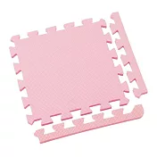 【新生活家】2cm厚防護巧拼地墊-莫蘭迪五色任選32x32x2cm (64片)莫蘭迪粉(隨貨贈嬰兒中性洗衣精1000ml)   莫蘭迪粉