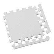 【新生活家】2cm厚防護巧拼地墊-莫蘭迪五色任選32x32x2cm (80片)莫蘭迪灰(隨貨贈嬰兒中性洗衣精1000ml)   莫蘭迪灰