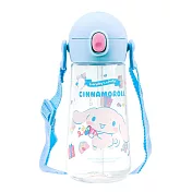 三麗鷗大耳狗 玉桂狗 Tritan 吸管水壺 470ml 大耳狗透明