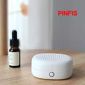 【品菲特PINFIS】行動隨身迷你精油擴香儀 香氛機 (贈法國有機薰衣草精油10ml) 白色