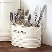 《Premier》4格餐具收納筒 | 餐具桶 碗筷收納筒 - 奶油黃