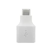 Google 原廠 USB Type-C 轉 USB-A 轉接器 (密封袋裝)  白色