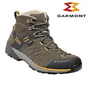 GARMONT 男款GTX中筒郊山健走鞋Santiago GTX 002630 / GoreTex 防水透氣 Megagrip 黃金大底 登山健行 UK7.5 灰褐色