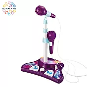 RUNALAND MP3時尚搖滾站立式麥克風(雙麥)