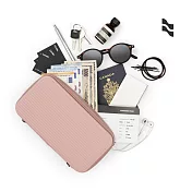 【LOJEL】 Travel Organizer 硬殼盥洗包 玫瑰粉