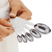 《Cuisipro》頂級好收納量匙組 | 料理匙 量勺 量杓 - 5入