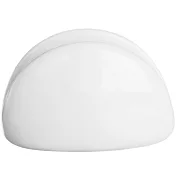 《EXCELSA》White白瓷半圓餐巾紙架 | 紙巾架 面紙盒 紙巾盒 衛生紙盒