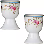 《Premier》瓷製蛋杯2入 | 雞蛋杯 蛋托 早午餐 餐具 - 玫瑰