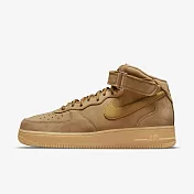Nike Air Force 1 Mid ’07 WB [DJ9158-200] 男 休閒鞋 經典 中筒 魔鬼氈 黃褐