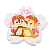 迪士尼Disney 櫻花季 造型珪藻土吸水杯墊(一入) 奇奇蒂蒂
