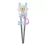 迪士尼冰雪奇緣 艾莎雪花不鏽鋼學習筷 左右手共用款