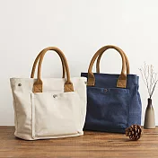 Kiiwi O! 復古百搭系列帆布托特包 SUSAN 水洗燕麥米