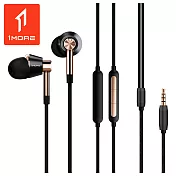 【1MORE】三單元圈鐵耳機 / E1001  黑金色
