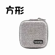 【LOTUS】手機配件收納包 耳機 傳輸線 充電器 正方形