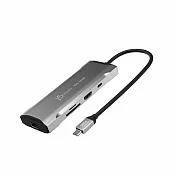 j5create USB Type-C 真4K60 HDMI / Gen2高速9合1多功能集線器Hub / SD4.0高速讀卡 - JCD393