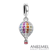 Angemiel安婕米 925純銀珠飾 繽紛熱氣球 吊飾