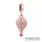 Angemiel安婕米 925純銀珠飾 熱氣球愛相隨 吊飾