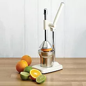 《KitchenCraft》復古過濾榨汁機 | 手壓榨汁器 手動榨汁機 - 藍