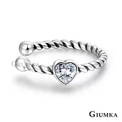 GIUMKA耳骨夾耳環S925純銀耳環男女 仿古刷黑處理 純銀耳飾 單個價格 MFS08060 白鋯耳骨夾單支