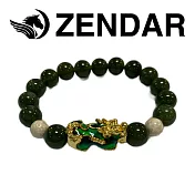 【ZENDAR】國際精品 碧玉珠變色貔貅手鍊(224922)