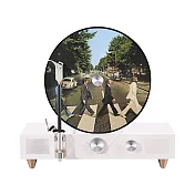 Gramovox葛萊美 直立式藍牙黑膠唱機/ 60週年紀念版/ 皓月白