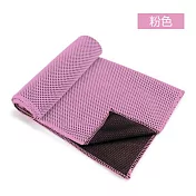 CS22 涼感降溫運動冰涼巾(1入/3條) 粉色