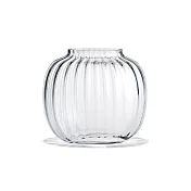 Holmegaard Primula 櫻花草 玻璃花瓶 (橢圓、大、晶瑩)