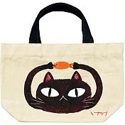 糸井忠晴(知名水墨家)舊町屋&貓系列 30CM版純棉購物提袋 金魚喵