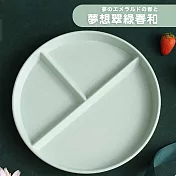 【FAT WAY OUT!】北歐夏日風格減脂211餐盤 (分隔餐盤 減脂餐盤 健康餐盤)  (夢想翠綠春和)夢のエメラルドの春と