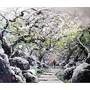 【玲廊滿藝】(阿力)余思瑩-梅開萬福 50x60cm