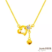 J’code真愛密碼金飾 有點甜黃金項鍊