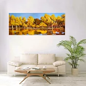 【御畫房】金秋時節 國家一級畫師手繪油畫60×120cm VF-37 (客製商品)