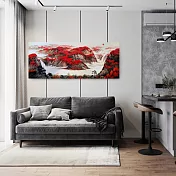 【御畫房】萬山紅遍 國家一級畫師手繪油畫60×120cm VF-46 (客製商品)