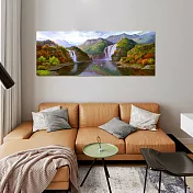 【御畫房】福祿雙至 國家一級畫師手繪油畫60×120cm VF-57 (客製商品)