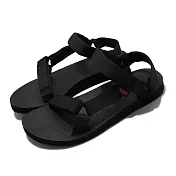 Teva 涼鞋 Original Universal 女鞋 城市休閒 魔鬼氈 包覆 舒適 黑 1003987BLK